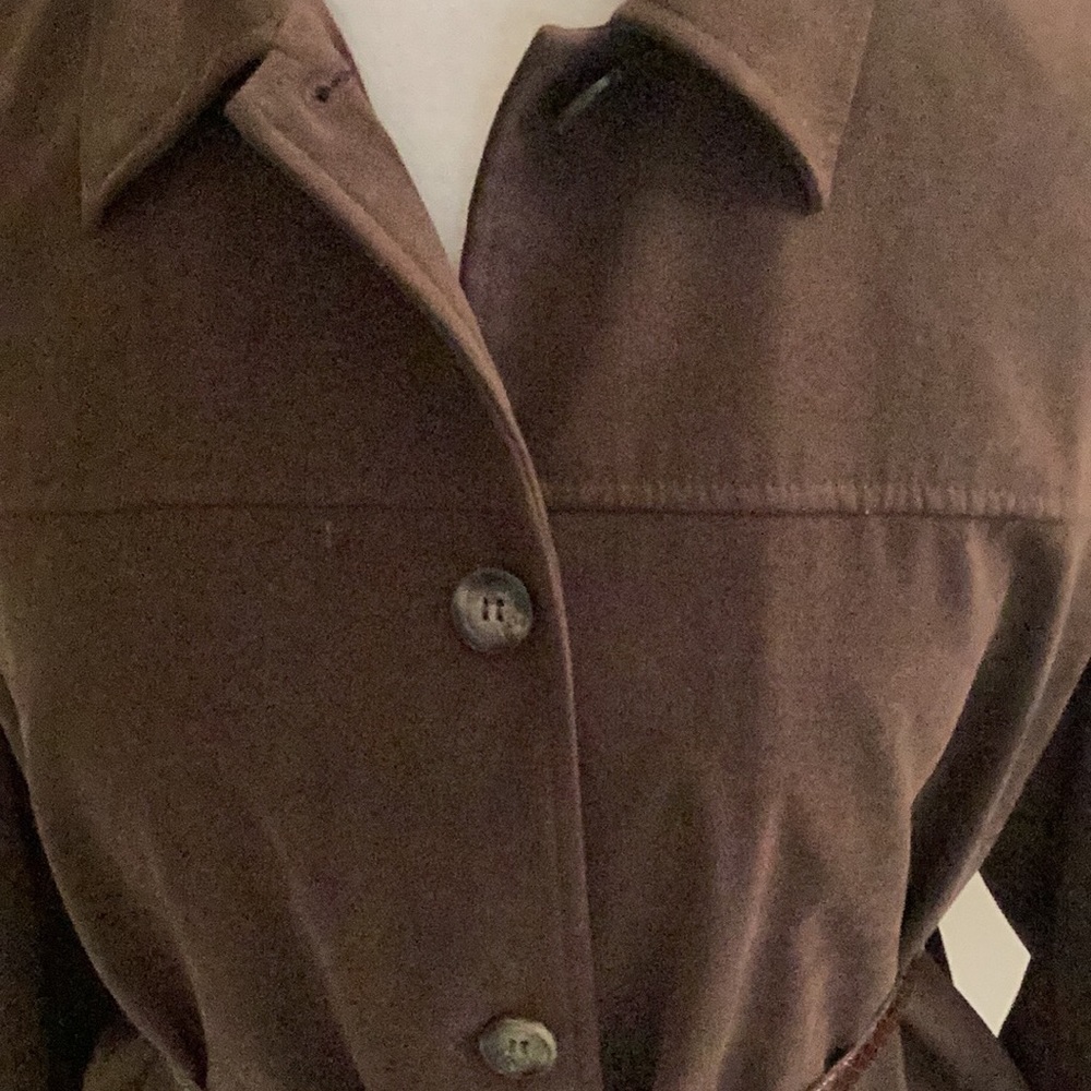 Talbots, Brown Shacket - Picture 7 of 12